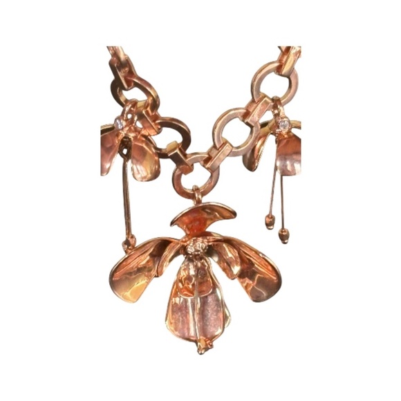 Henri Bendel Rose Tone Charm Bracelet - Picture 2 of 6